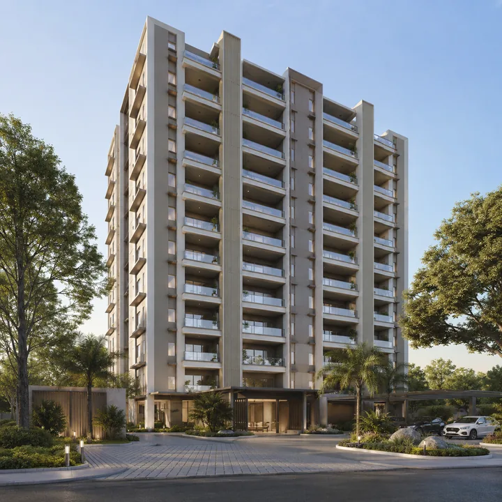 Prestige Lakdaram residential tower exterior